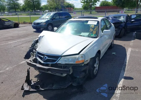 2002 Acura Tl 3.2 из США, поврежденный, VIN 19UUA56642A039003